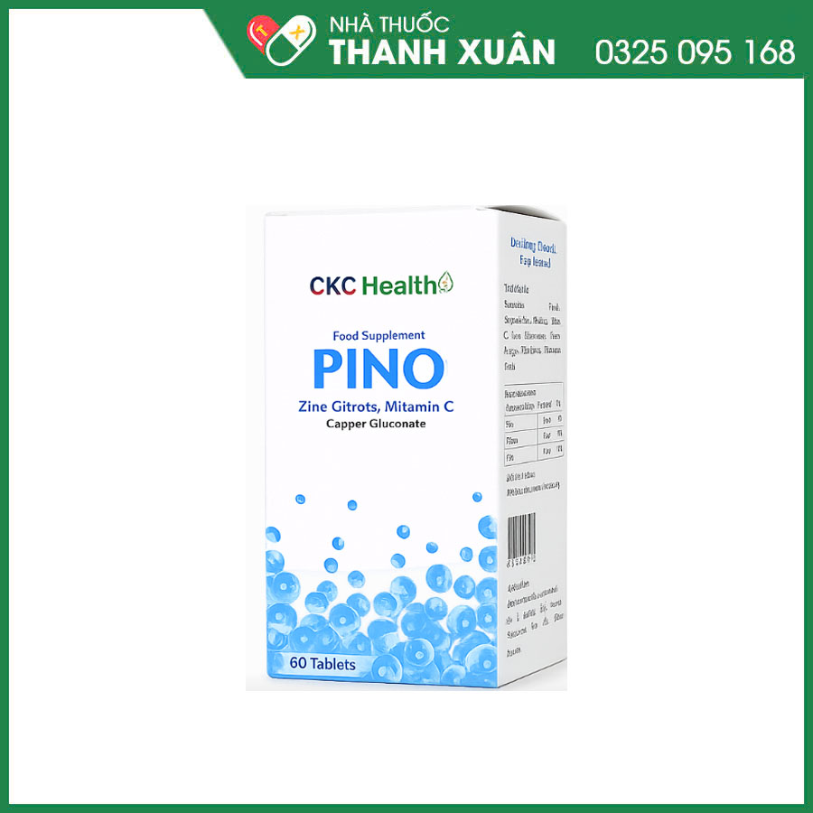 CKC Health PINO giúp hỗ trợ tăng cường sức đề kháng