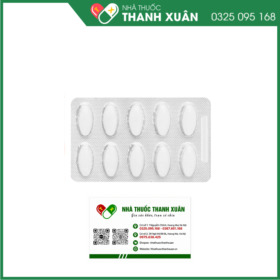 Piroton 800 trị chóng mặt, giật rung cơ
