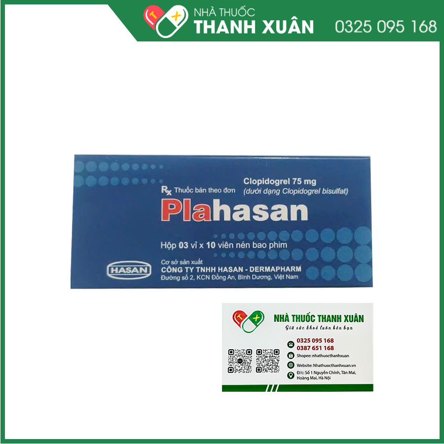 Plahasan thuốc điều trị dự phòng các biến cố do huyết khối tắc mạch