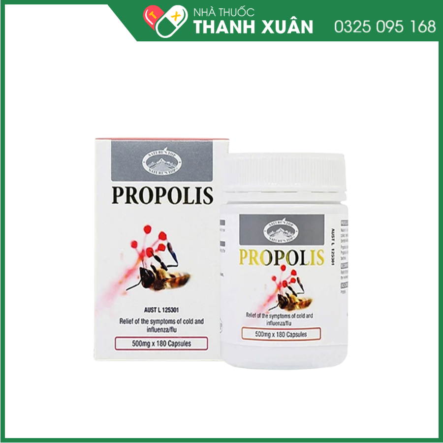 Propolis hỗ trợ cảm cúm cảm lạnh tăng đề kháng