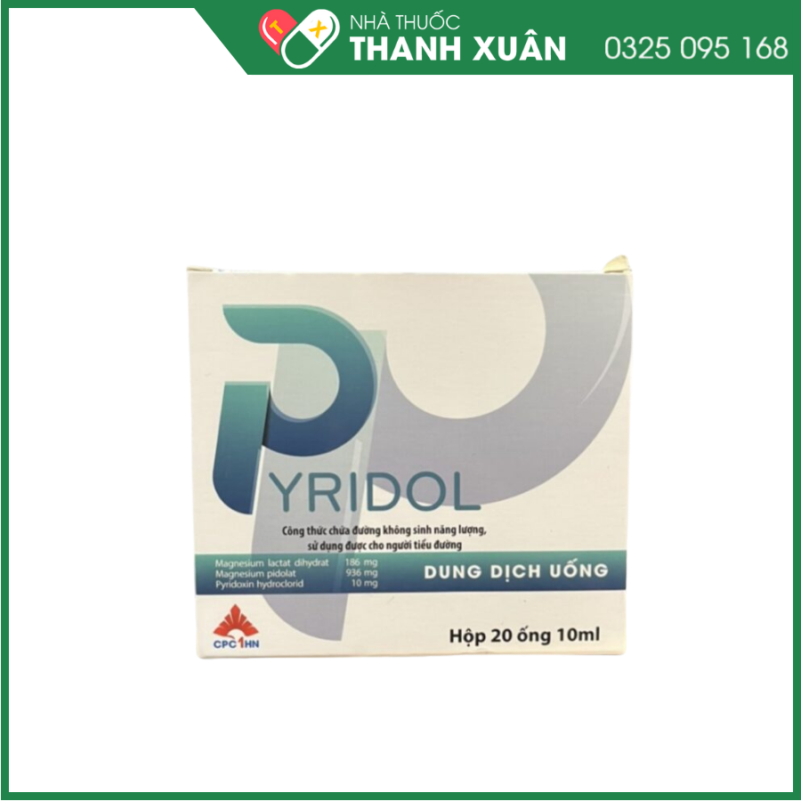 Pyridol điều trị thiếu magnesi nặng, giảm lo âu căng thẳng, rối loạn giấc ngủ