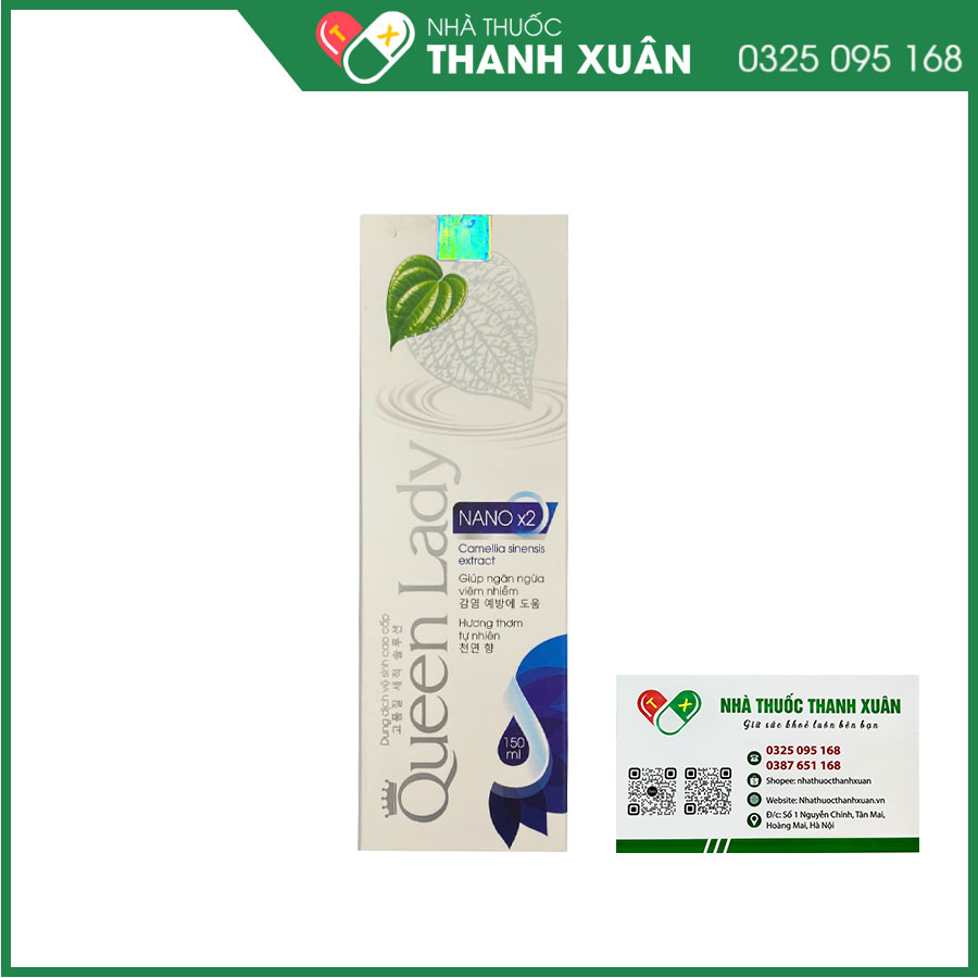 Dung dịch vệ sinh cao cấp tạo bọt Queen Lady