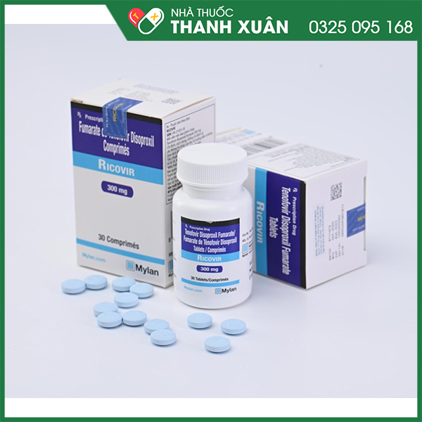 RICOVIR điều trị viêm gan B và HIV