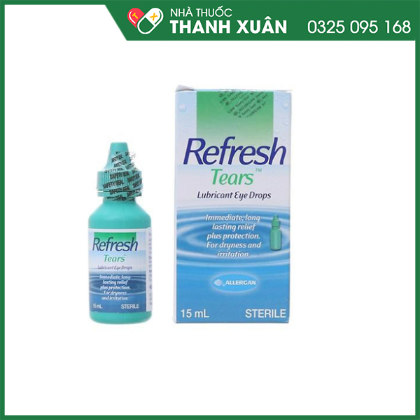 Refresh tears giảm kích ứng mắt, khô mắt