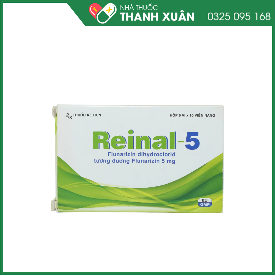 Reinal-5 điều trị dự phòng cơn đau nửa đầu