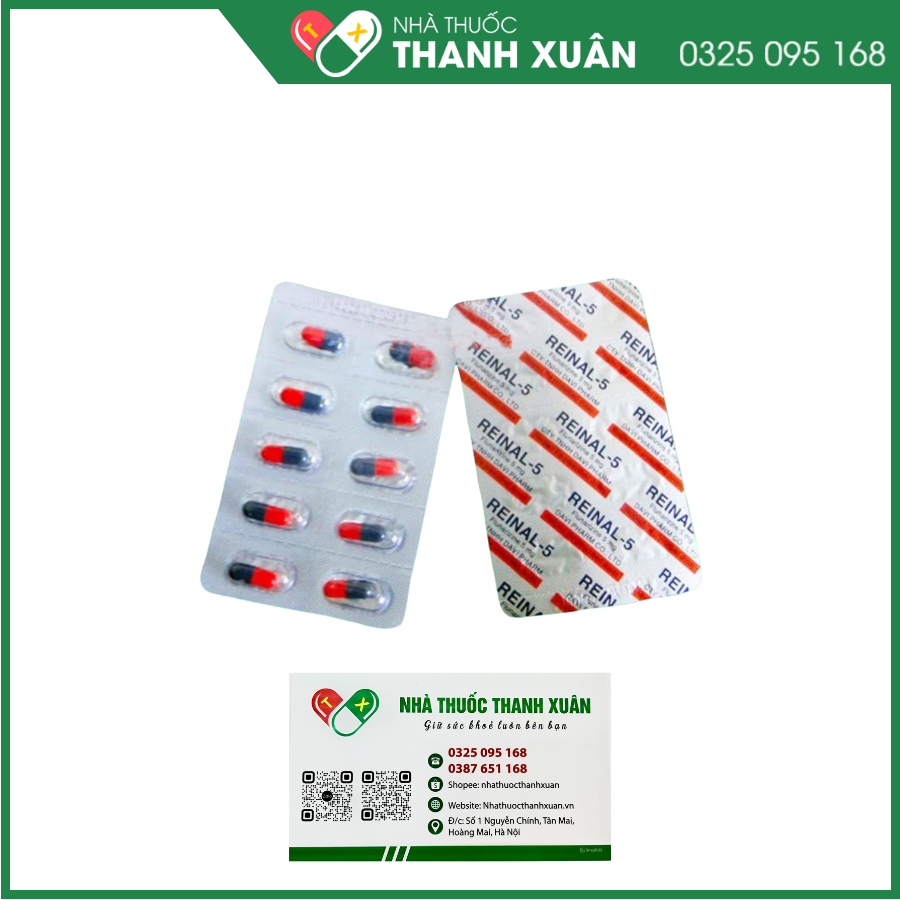 Reinal-5 điều trị dự phòng cơn đau nửa đầu