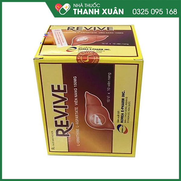 Revive thuốc trị bệnh lý về gan