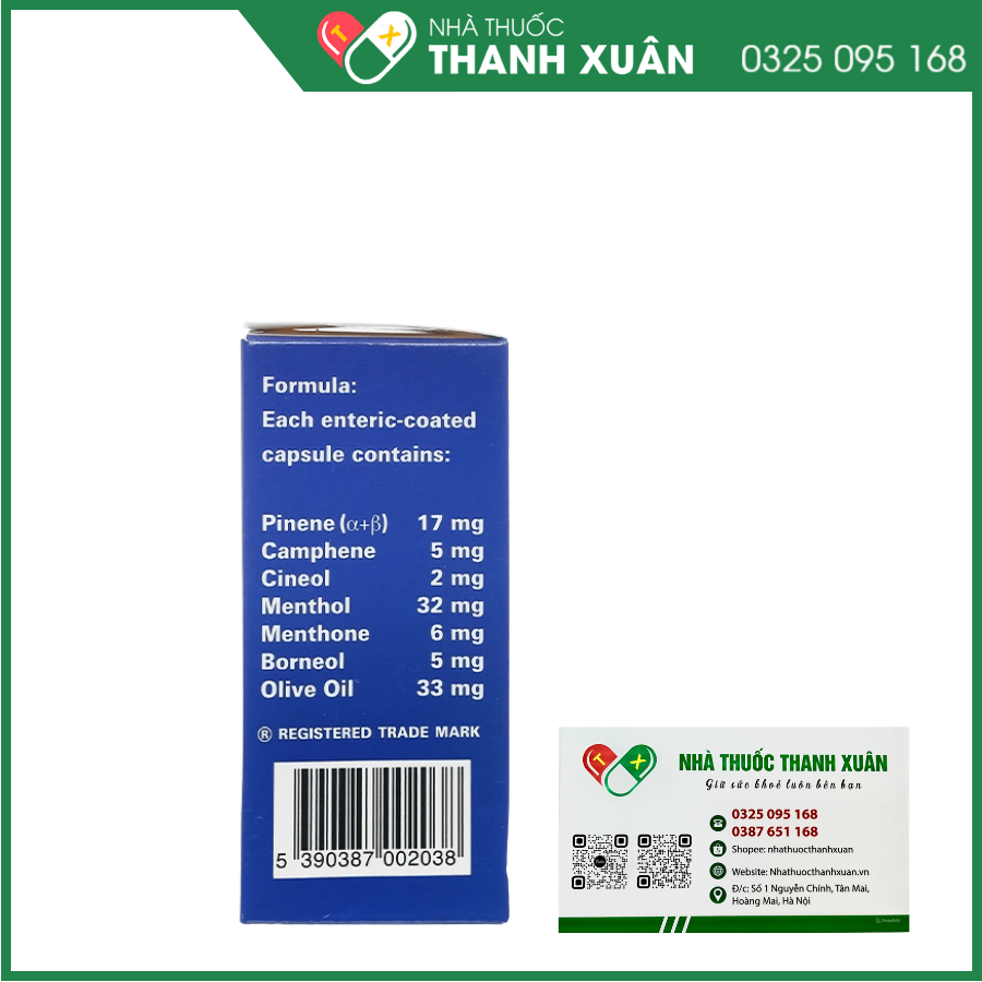 Rowachol trị sỏi đường mật