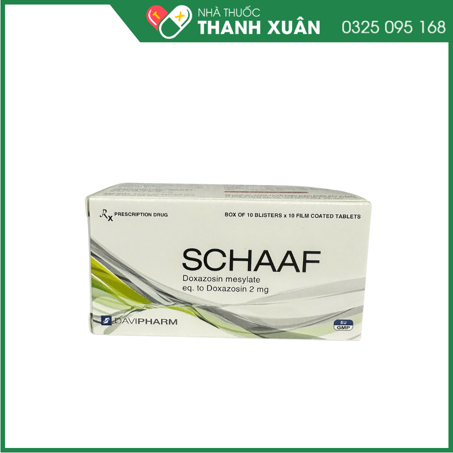 SCHAAF bệnh tăng huyết áp, phì đại lành tính tuyến tiền liệt