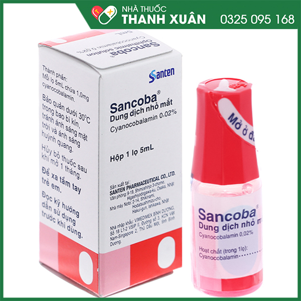 Sancoba điều tiết chứng mỏi mắt