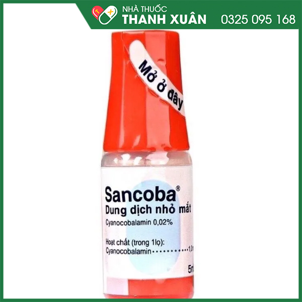 Sancoba điều tiết chứng mỏi mắt