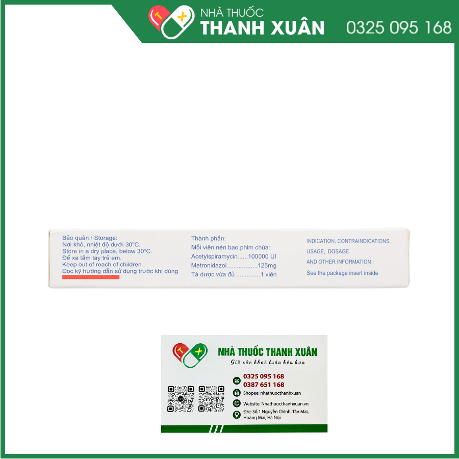 Sansvigyl trị các bệnh nhiễm trùng về răng, miệng