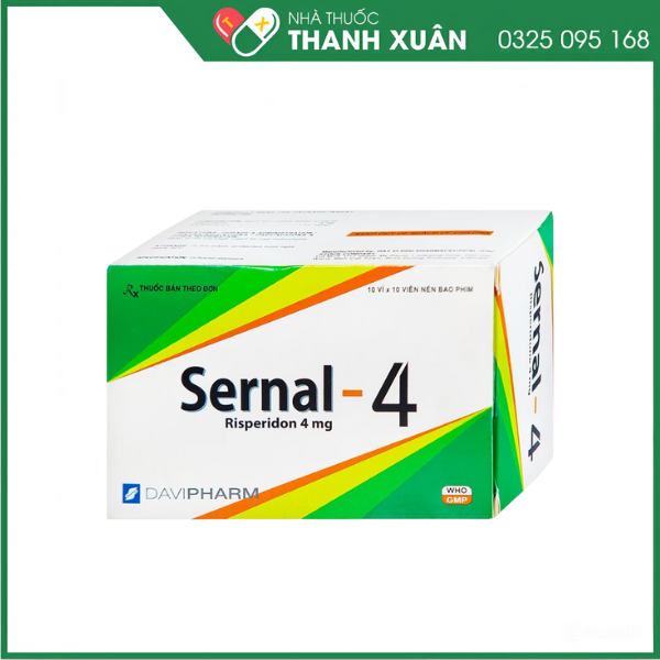 Thuốc Sernal-4 điều trị bệnh loạn tâm thần cấp và mạn