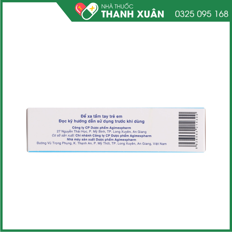 Spas-Agi 40mg chống đau co thắt cơ trơn đường tiêu hóa