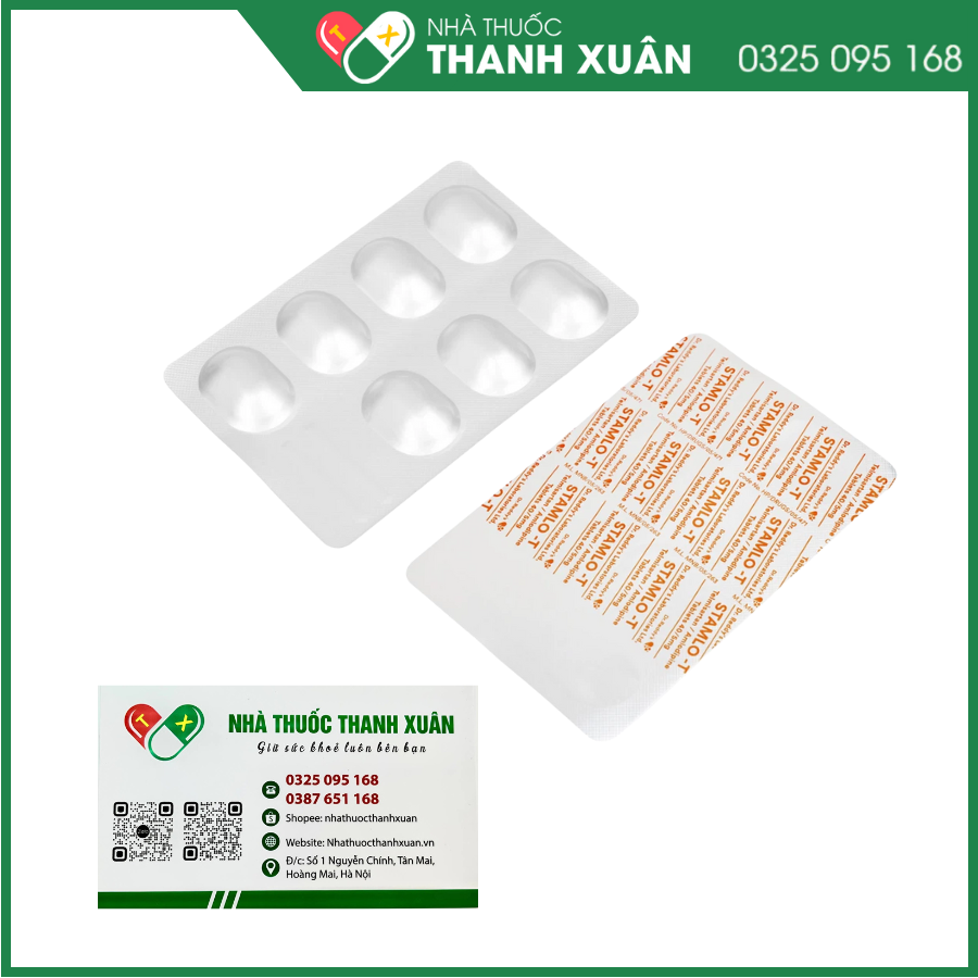 Stamlo-T 40/5mg điều trị tăng huyết áp vô căn