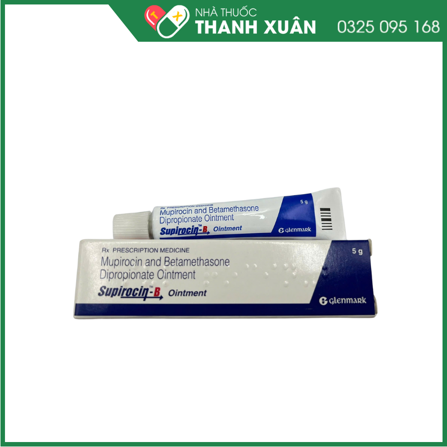Supirocin-B thuốc điều trị các bệnh về da