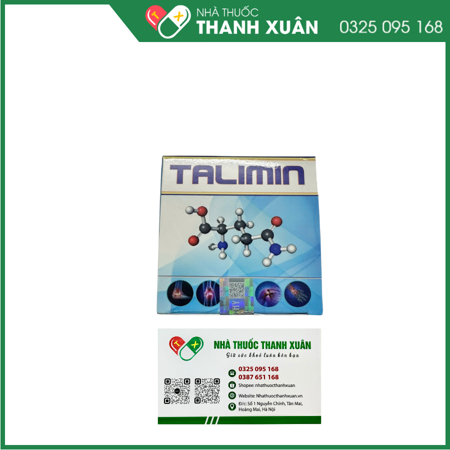 Viên uống Talimin giảm viêm khớp, thoái hóa khớp