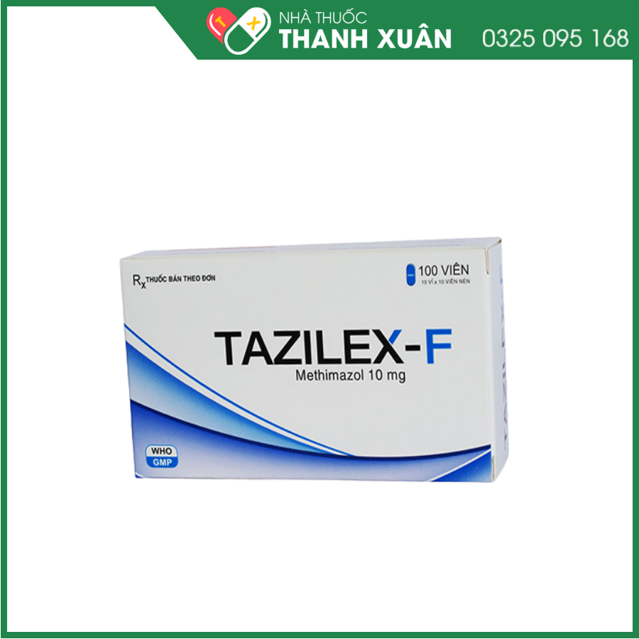 Tazilex-F trị triệu chứng nhiễm độc giáp