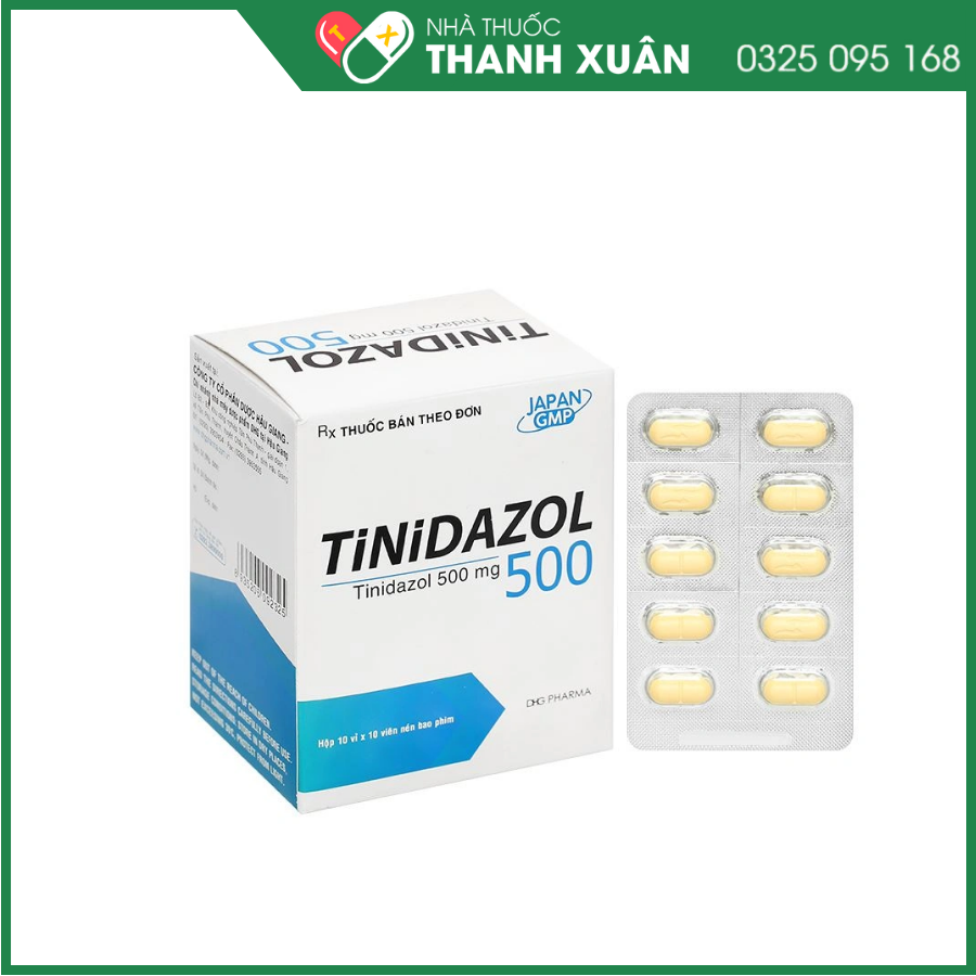 Thuốc Tinidazol 500 DHG dự phòng nhiễm khuẩn sau phẫu thuật