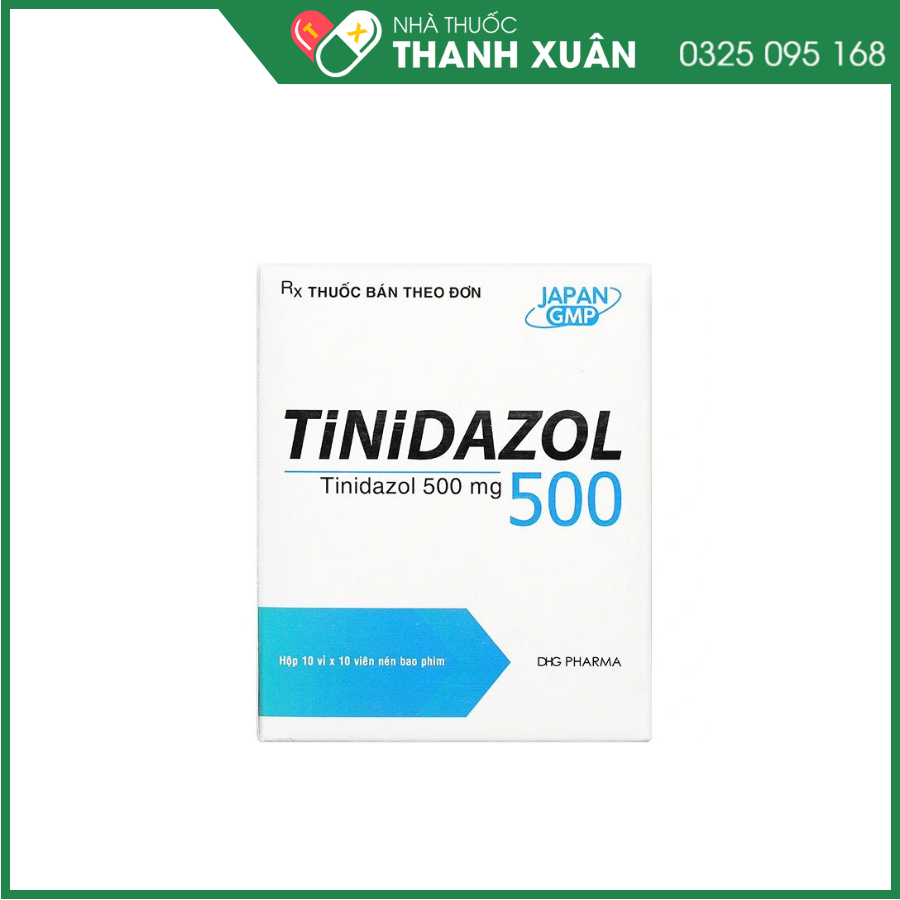 Thuốc Tinidazol 500 DHG dự phòng nhiễm khuẩn sau phẫu thuật