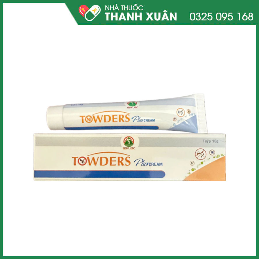 Towders Cream thuốc hỗ trợ và phòng ngừa ghẻ