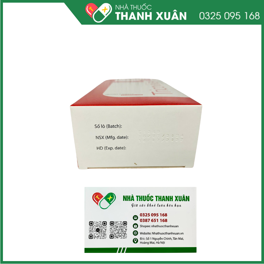 Tricovivax thuốc kích thích sự mọc tóc, điều trị hói đầu