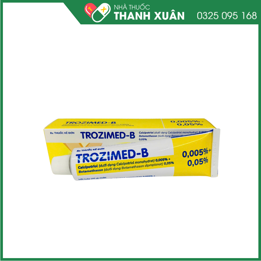 Trozimed-B thuốc điều trị bệnh vảy nến