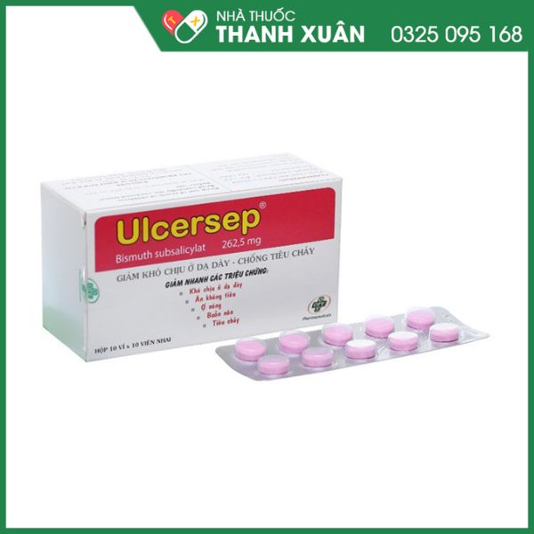 Ulcersep chữa bệnh tiêu hóa