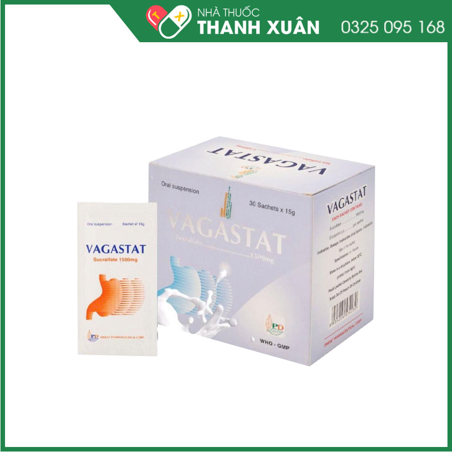 Vagastat điều trị và phòng ngừa loét dạ dày, viêm dạ dày, hội chứng GRERD