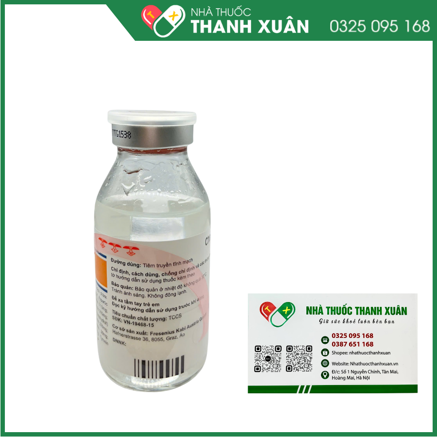 Vaminolact dung dịch truyền cung cấp acid amin