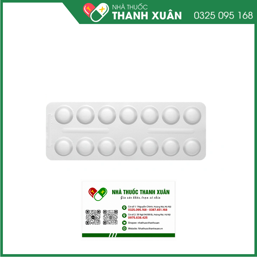 Vasebos 80 điều trị tăng huyết áp, suy tim