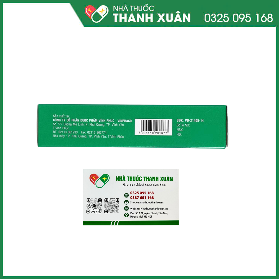 VinMotop 30mg trị thiếu máu cục bộ