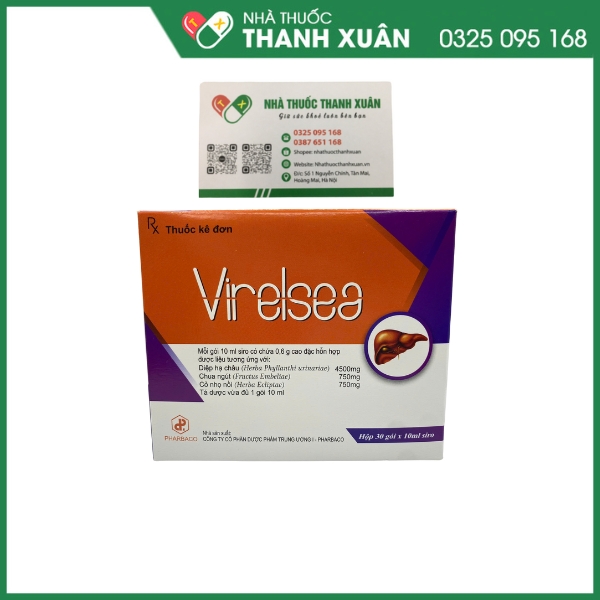 Siro Virelsea - Điều trị viêm gan cấp và mãn tính