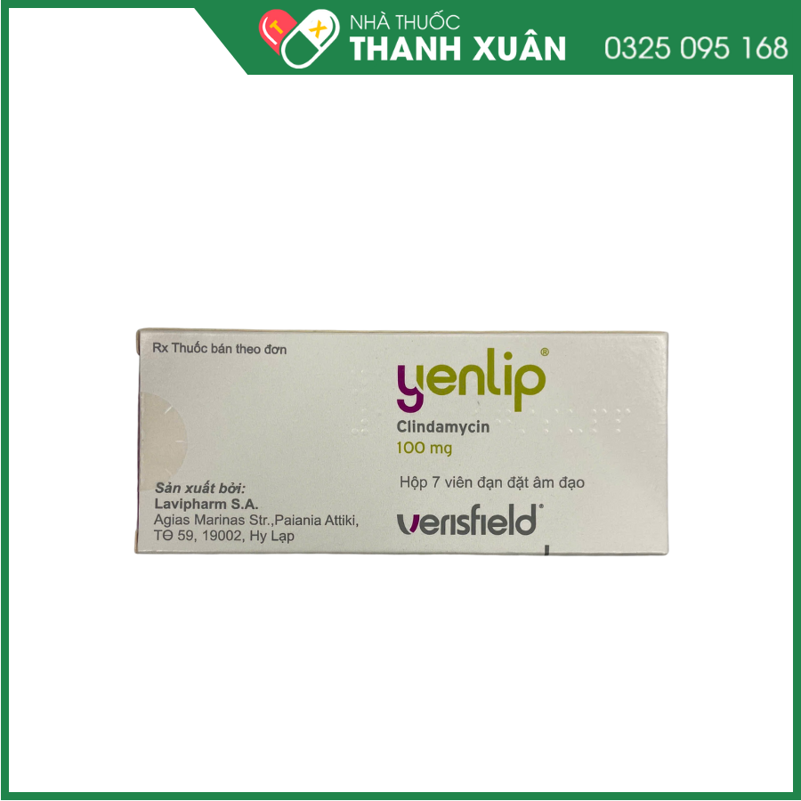 Yenlip điều trị viêm âm đạo do vi khuẩn
