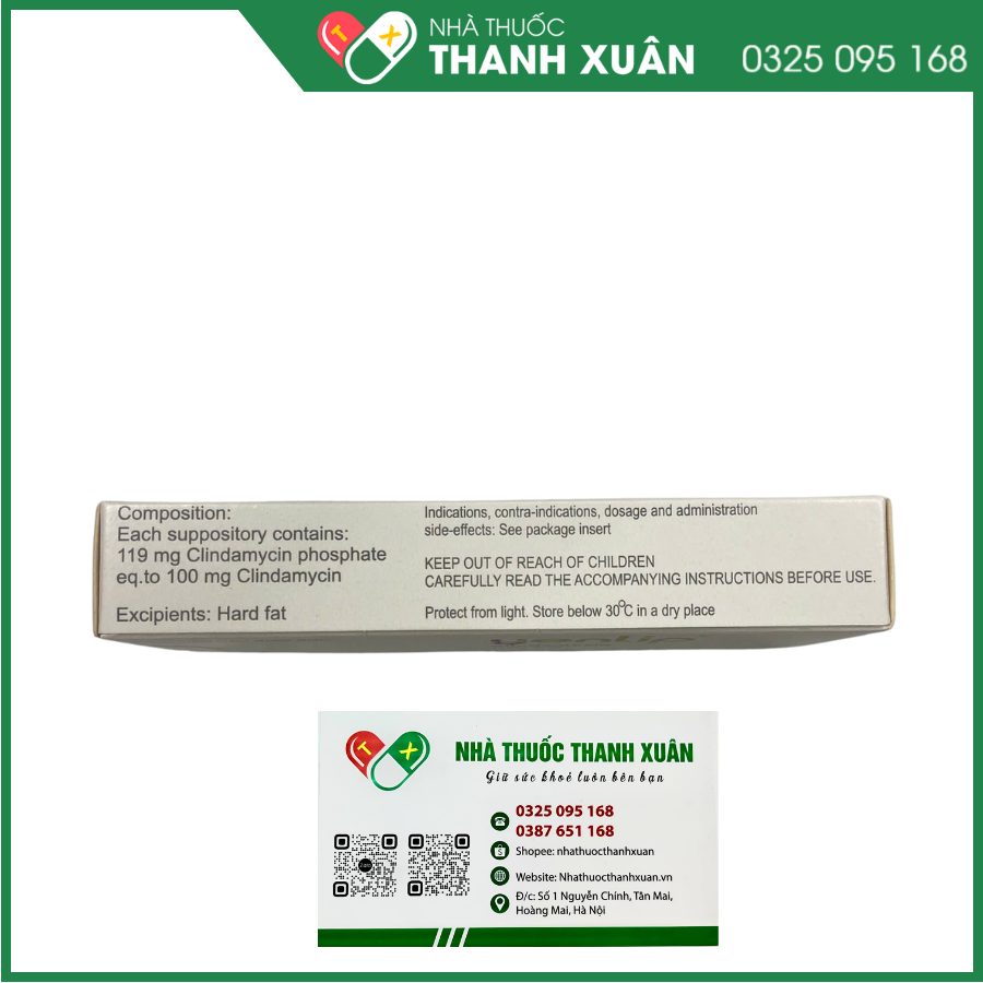 Yenlip điều trị viêm âm đạo do vi khuẩn