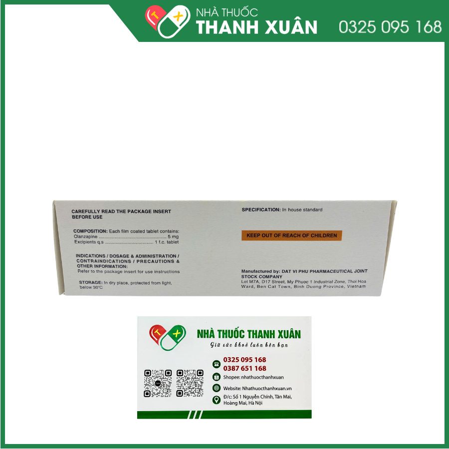 Thuốc Zapnex trị tâm thần phân liệt, rối loạn lưỡng cực