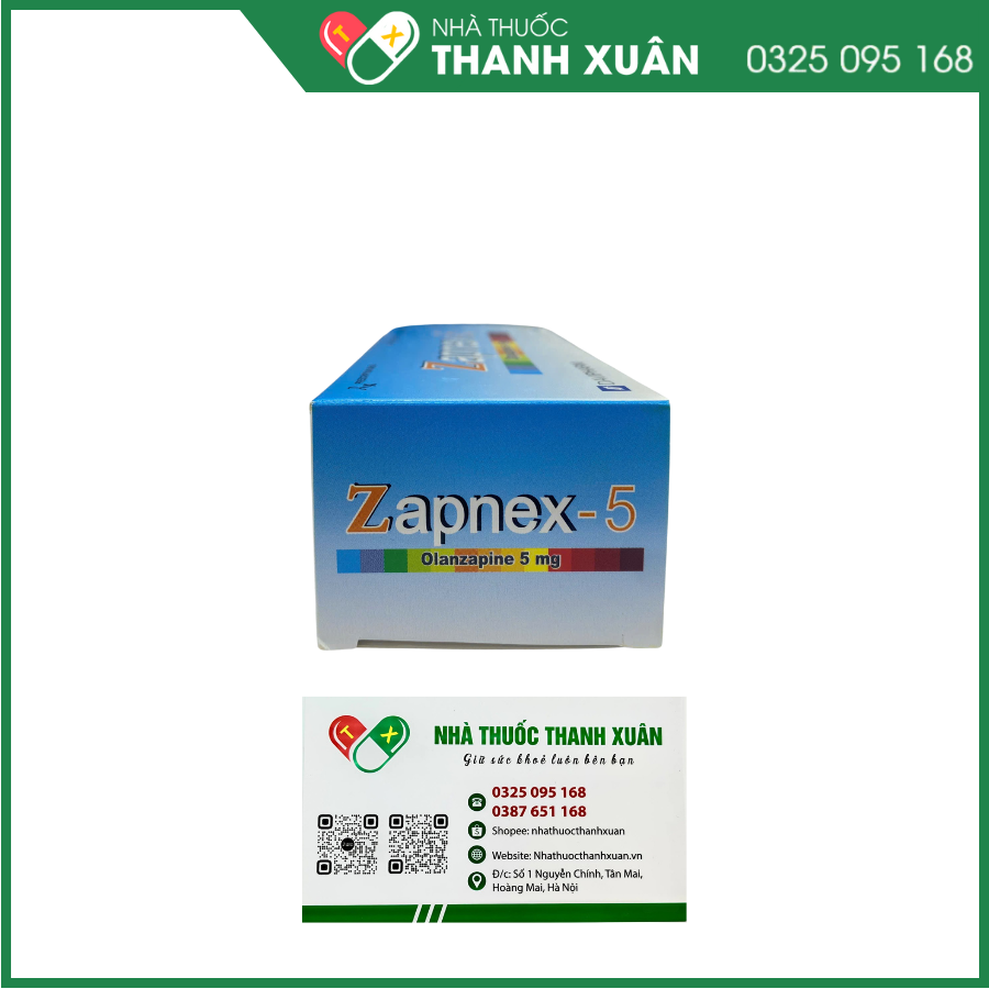 Thuốc Zapnex trị tâm thần phân liệt, rối loạn lưỡng cực