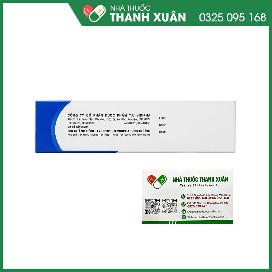 Augxicine 1g điều trị các nhiễm khuẩn hô hấp, tiết niệu, da–mô mềm, xương–khớp và nha khoa