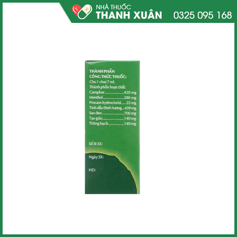 Dentanalgi thuốc điều trị đau răng, viêm nướu răng, nha chu