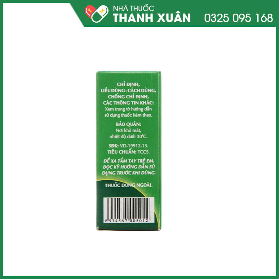 Dentanalgi thuốc điều trị đau răng, viêm nướu răng, nha chu