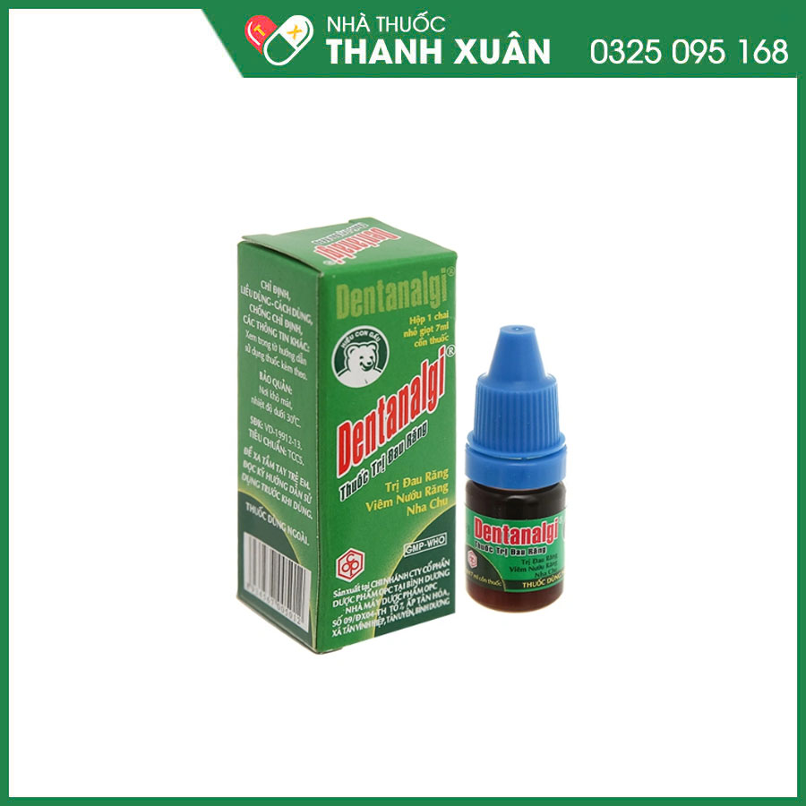 Dentanalgi thuốc điều trị đau răng, viêm nướu răng, nha chu