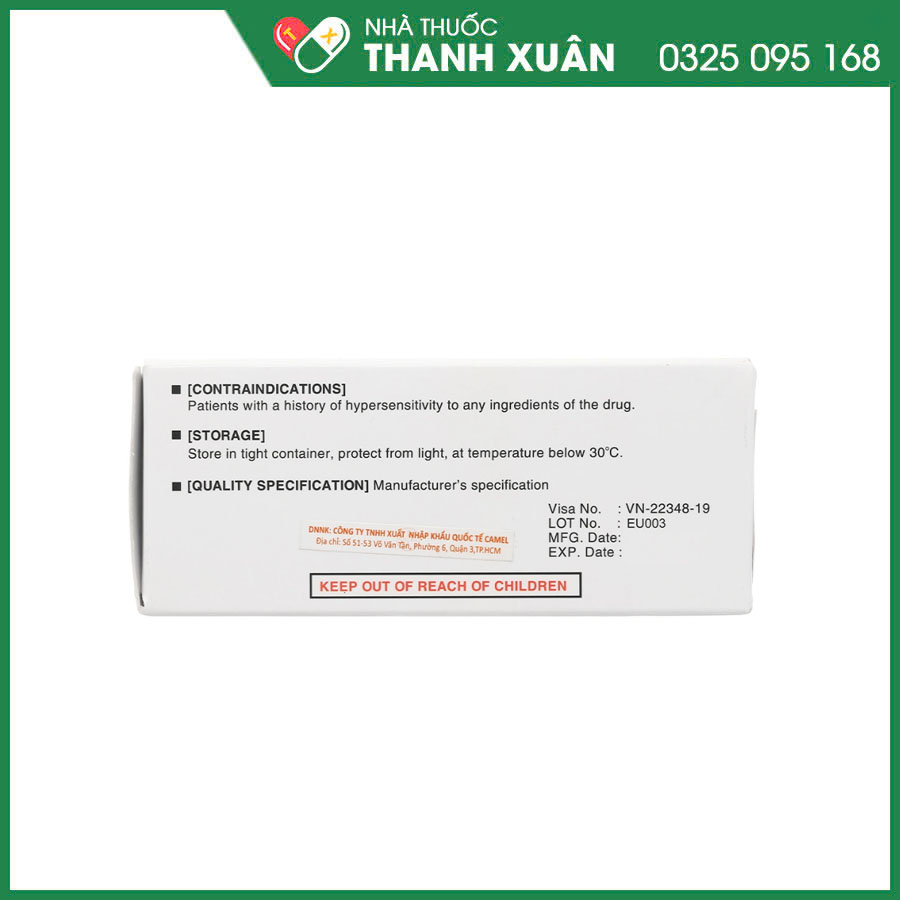 Epeman Tab. 50mg giúp cải thiện chứng tăng trương lực cơ, liệt cơ trong hội chứng đốt sống cổ, đau thắt lưng