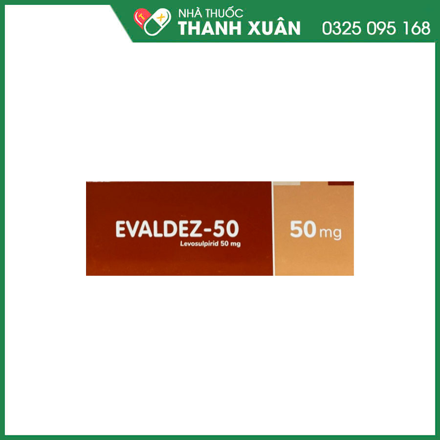 Evaldez-25 thuốc điều trị các chứng rối loạn chức năng tiêu hóa điều trị bệnh tâm thần phân liệt cấp hoặc mạn tính