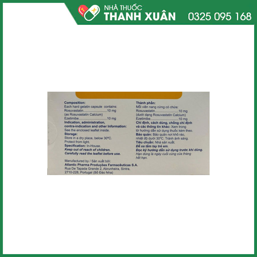 Femadex 10 thuốc điều trị tăng cholesterol máu và phòng ngừa bệnh tim mạch