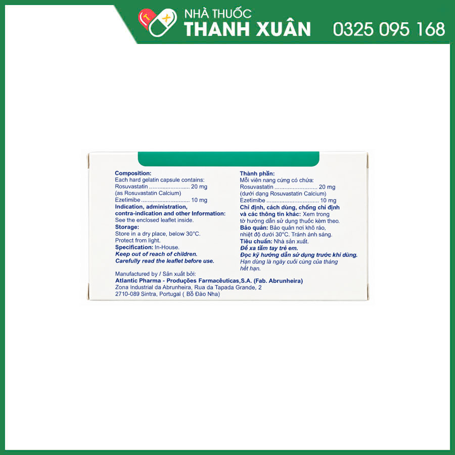 Femadex 20 thuốc điều trị tăng cholesterol máu và phòng ngừa bệnh tim mạch
