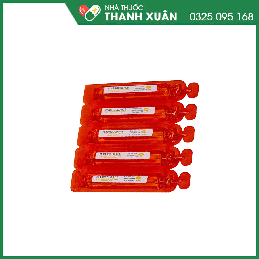Flashgold ACE thuốc điều trị rối loạn tiêu hoá, suy nhược chức năng và tăng amoniac máu