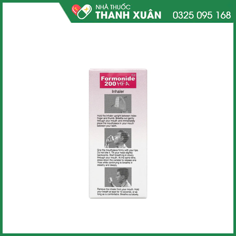 Formonide 200 dung dịch hít điều trị hen suyễn