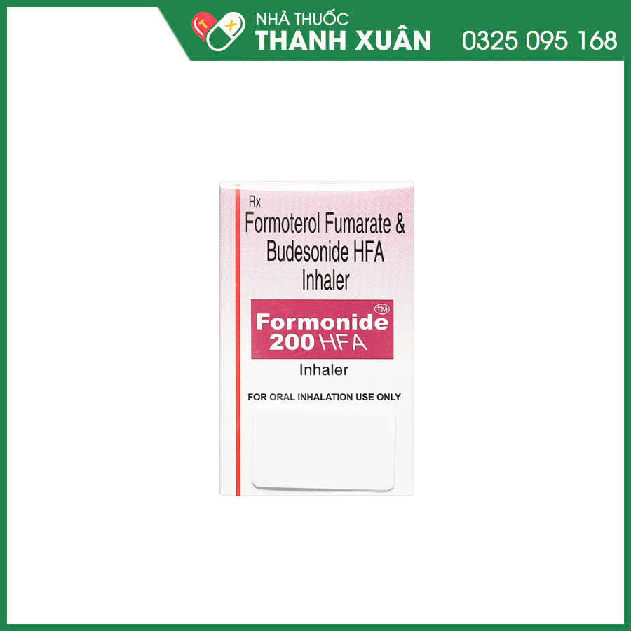 Formonide 200 dung dịch hít điều trị hen suyễn
