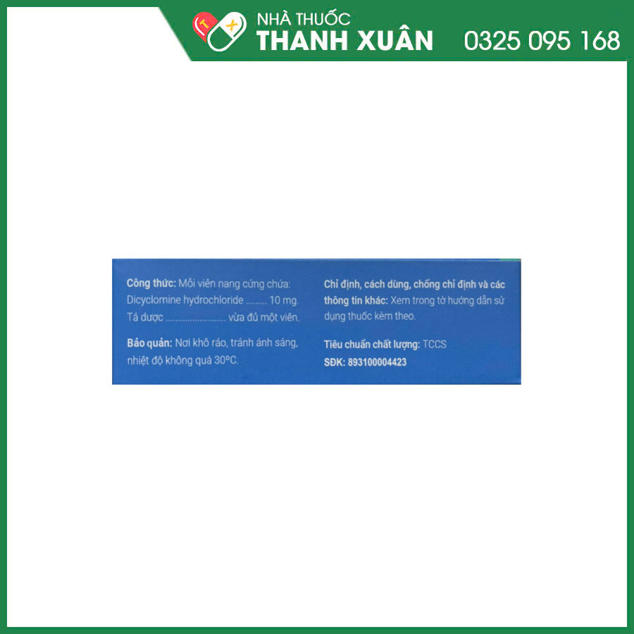Ibsaga 10 thuốc điều trị hội chứng ruột kích thích
