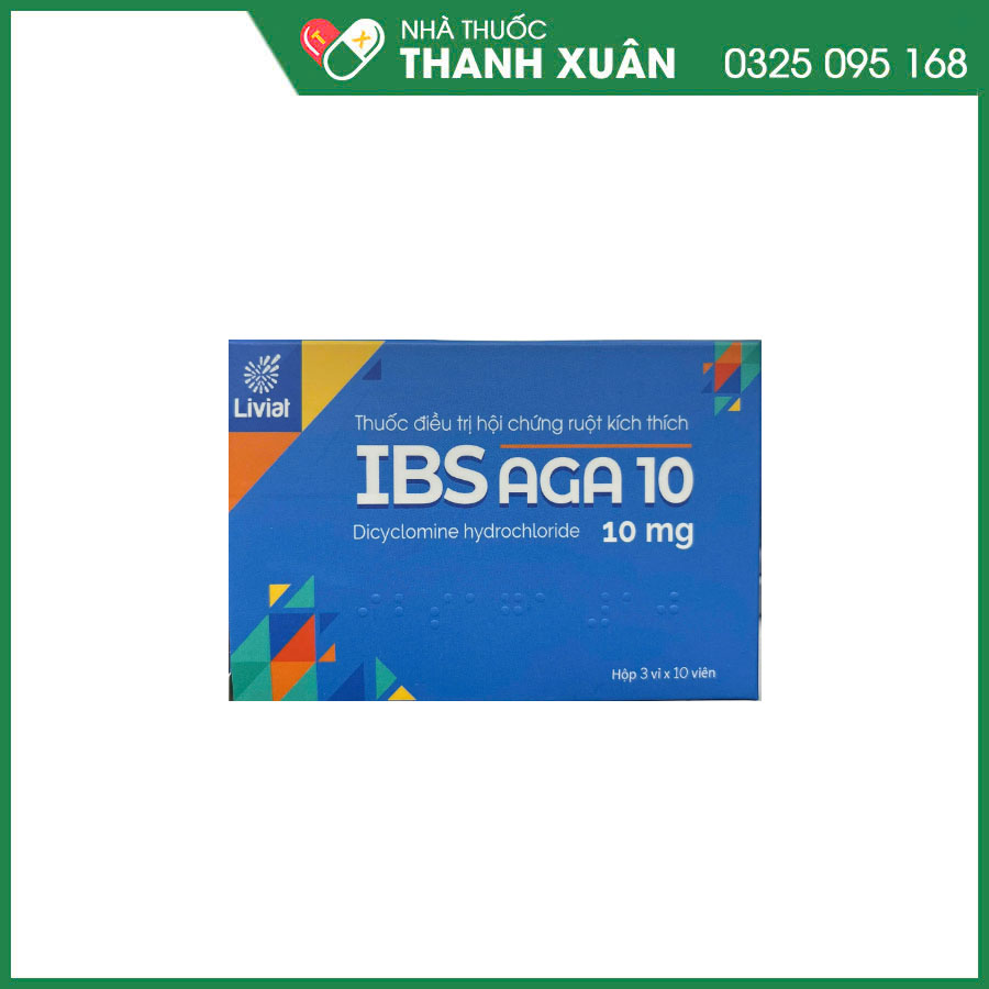 Ibsaga 10 thuốc điều trị hội chứng ruột kích thích